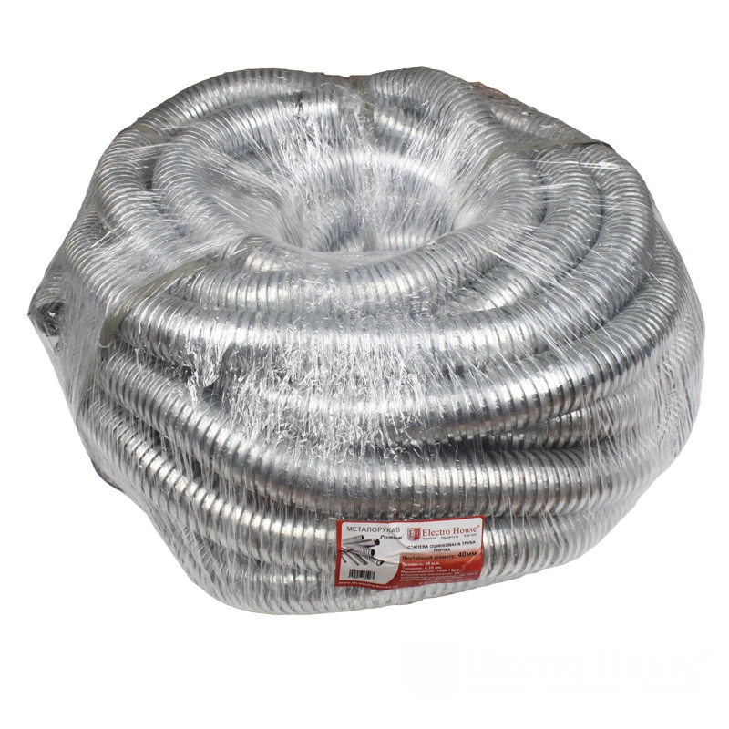 Металлорукав Ø40 мм, д.25 м .п.