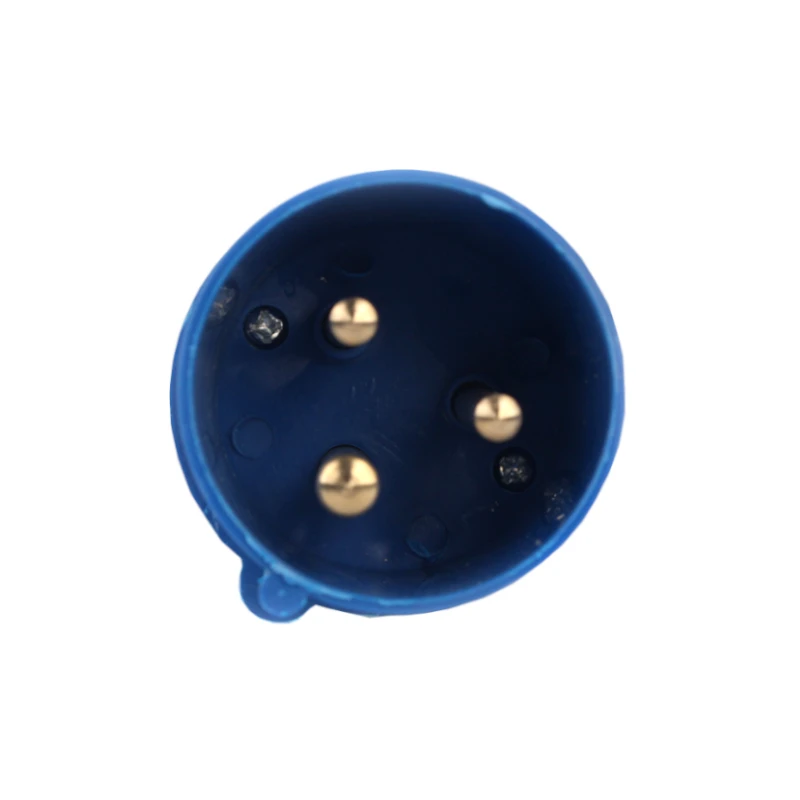 Вилка силовая 3x32 2P+PE, 32 A, 220-250 В, IP44