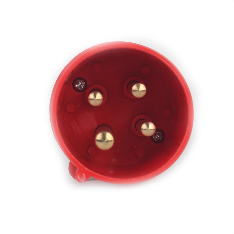 Вилка силовая 4x16 3P+PE, 16А, 380-415 В, IP44