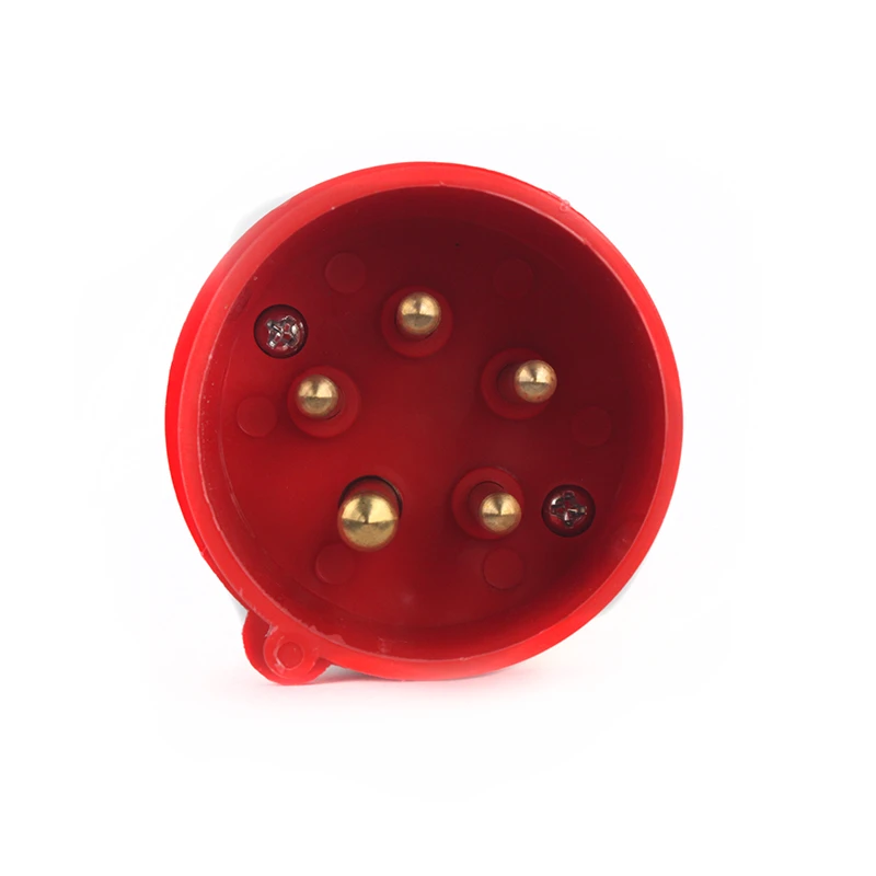 Вилка силовая 5x16 3P+PE+N, 16А, 380-415 В, IP44