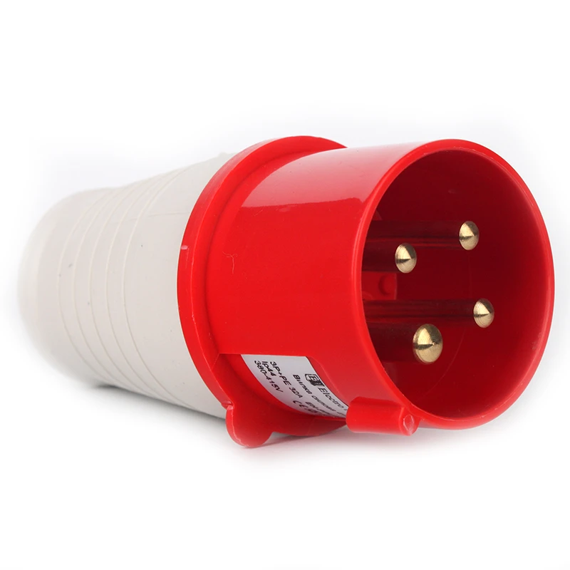 Вилка силовая 4x32 3P+PE, 32 A, 380-415 В, IP44 - 2