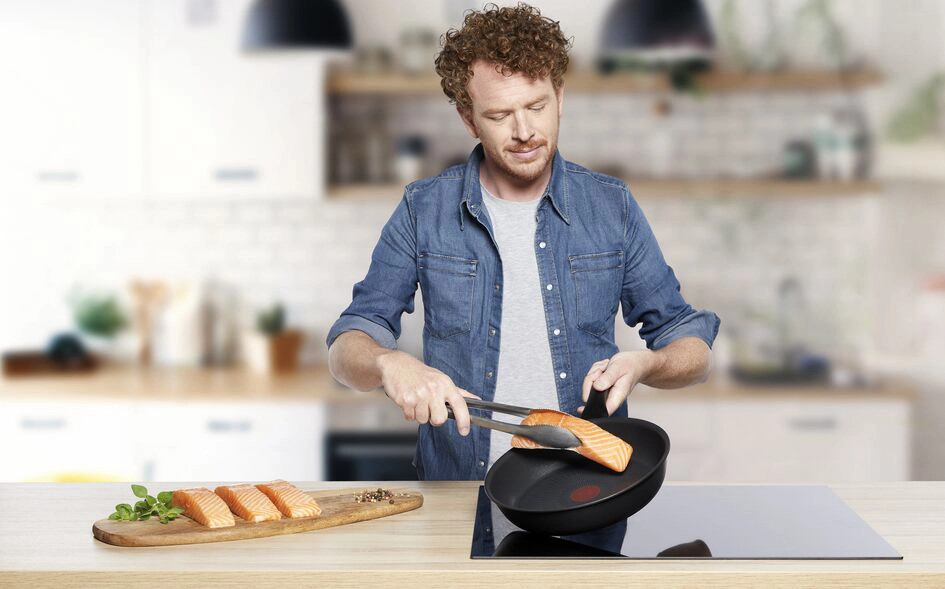 Сковорода Tefal Unlimited, 28см, алюміній, чорний - 2