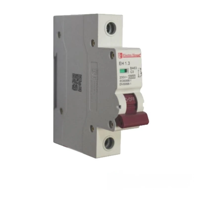 Автоматический выключатель 1P 3A C EH-1.3 Белый