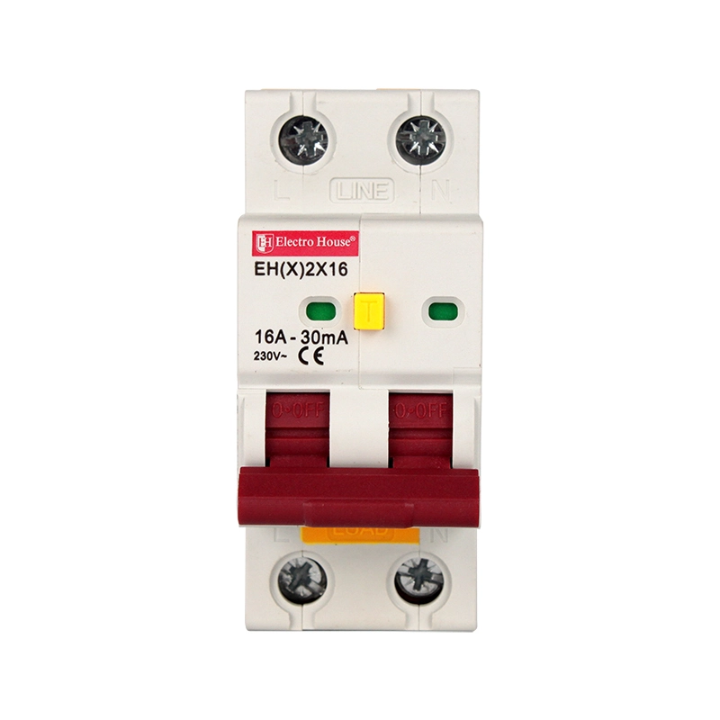 Дифф. автомат 16A 1p+N (2 модулі) 230-240 В 4.5кА - 2
