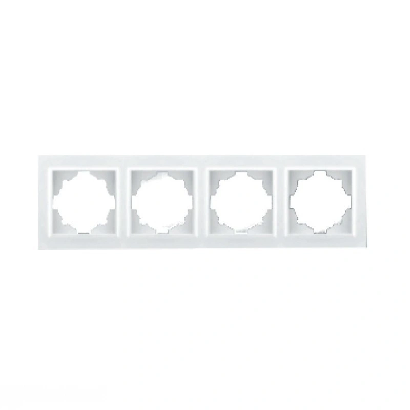 Рамка четырехместная, Enzo белый