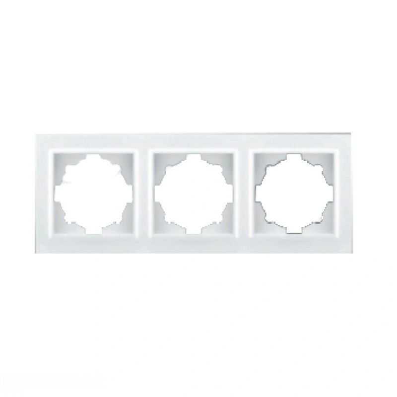 Рамка трехместная, Enzo белый