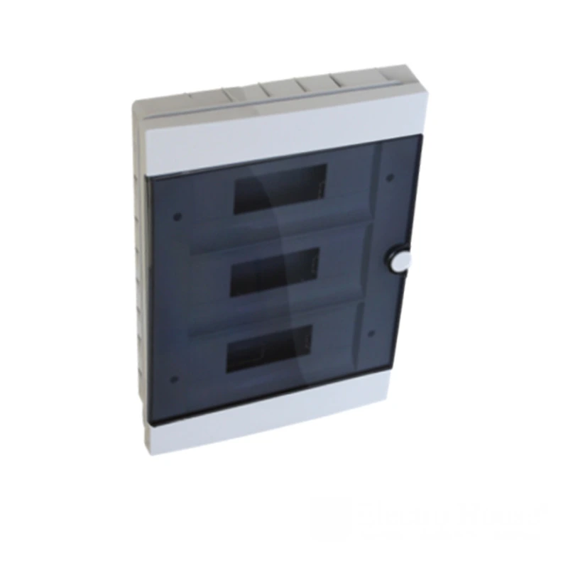 Бокс модульный пластиковый для 36 модулей, встроенный монтаж, встраиваемый монтаж