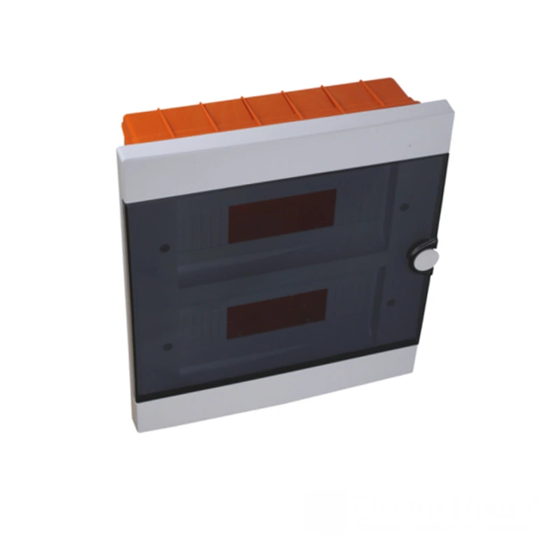 Бокс модульный пластиковый для 24 модулей, встраиваемый монтаж