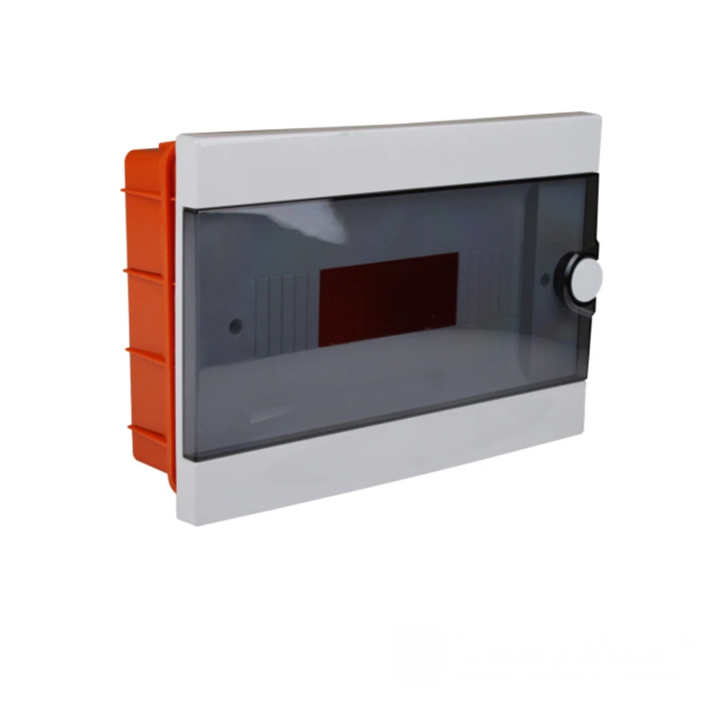 Бокс модульный пластиковый для 12 модулей, встраиваемый монтаж