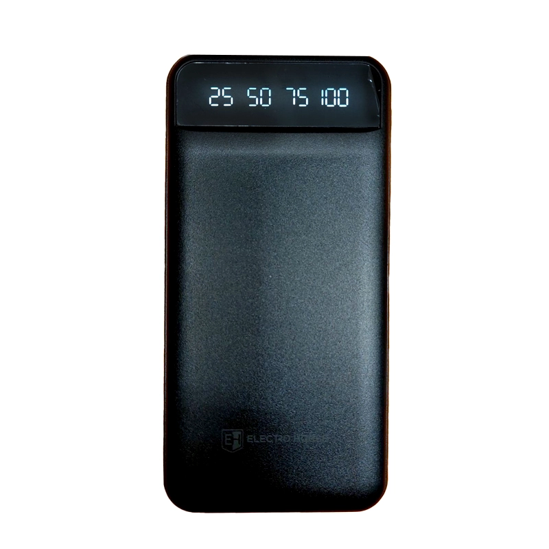 Power Bank 20000 mAh с фонариком type-c черный