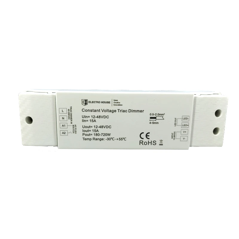 Диммер Triac 12-48V EH-DMM Белый