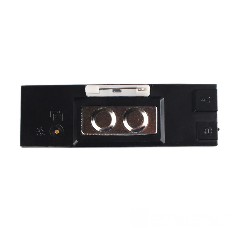 LED бейдж синий 90х30х6 мм , 44х11 точек - 2