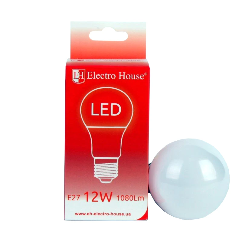 LED лампа A60 12Вт E27 4100К 1080 Лм 180-260 В - 2