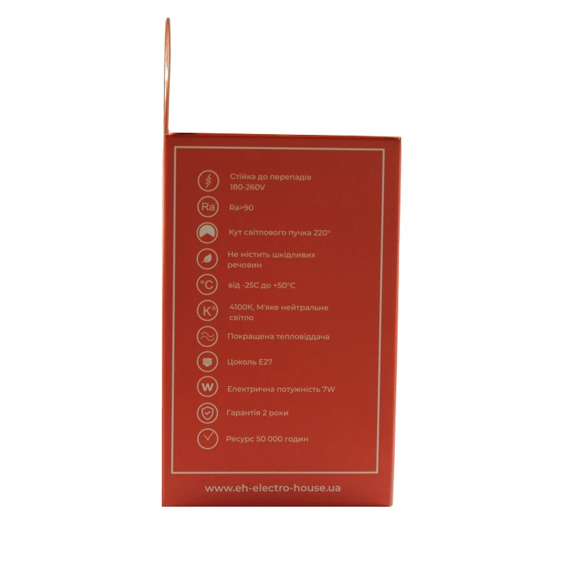 LED лампа R63 7Вт E27 4100К 630 Лм 180-260 В - 2
