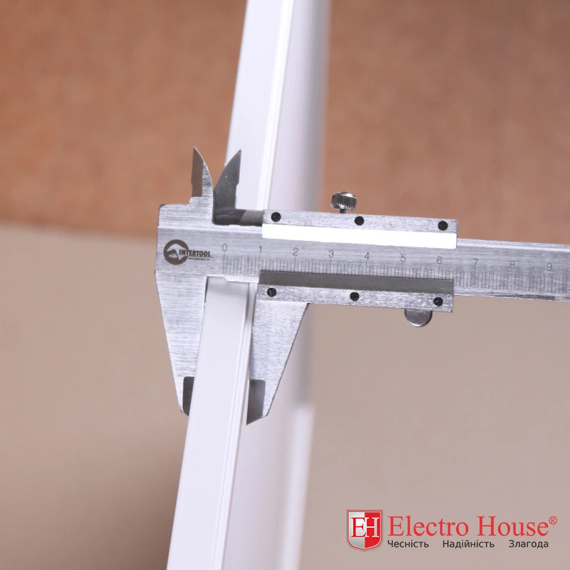 LED панель квадратная 595х595 мм 40Вт, холодный белый 6500К, 3200 Лм - 2