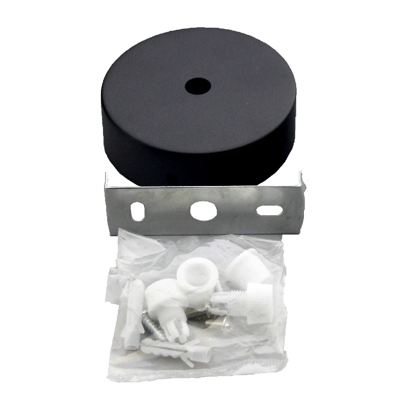 Крепление потолочное для направленного светильника, черный