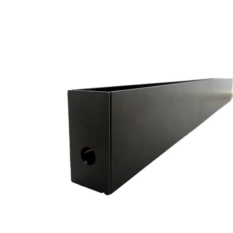 Трековая магнитная рейка накладная 1 м, черный - 2