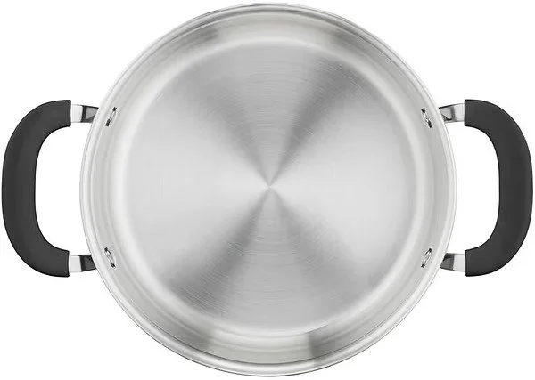 Каструля з кришкою Tefal Jamie Oliver Home Cook, 24см, 5.4л, нержавіюча сталь, силікон, скло - 2