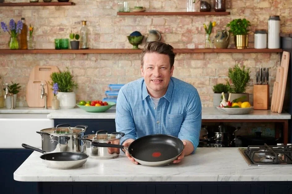 Каструля з кришкою Tefal Jamie Oliver Home Cook, 24см, 5.4л, нержавіюча сталь, силікон, скло - 7