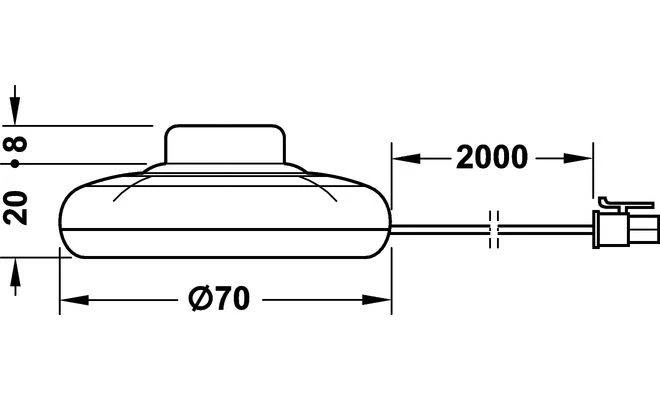 Вимикач пластиковий чорний 83389046 - 2