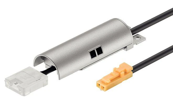 Сенсорний вимикач для LED профіля пластиковий срібний 12V 83389110