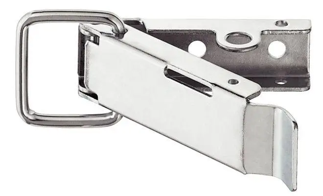 Натяжний засув для шухляд Hafele 380.53.980 105х45 Нікель