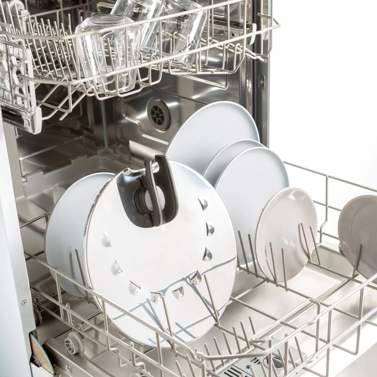 Кришка із захистом від розбризкування Tefal Ingenio, 20-28см, нержавіюча сталь, пластик - 8
