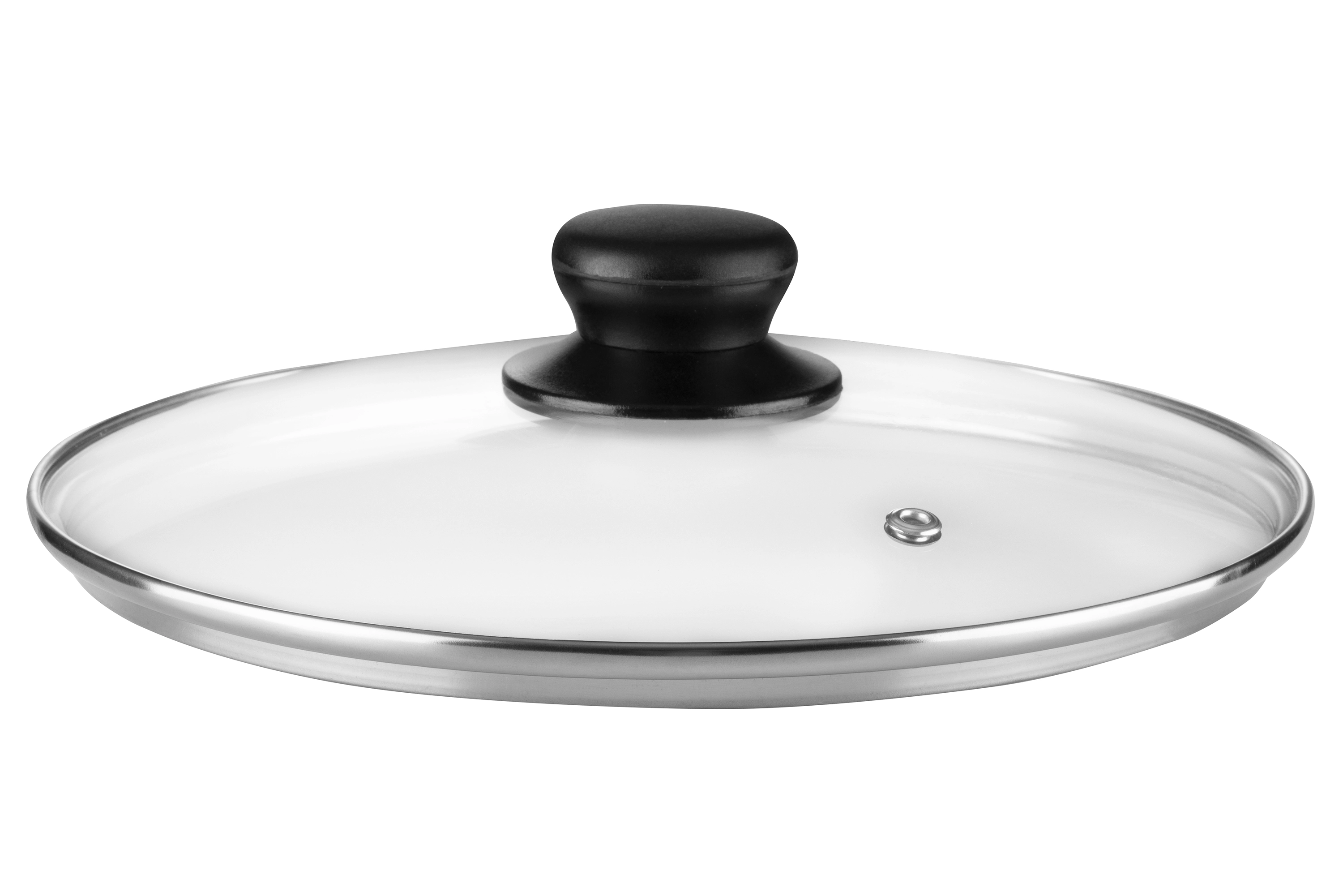 Кришка Ardesto Gemini Gourmet, 22см, термостійке скло, нержавіюча сталь, бакеліт