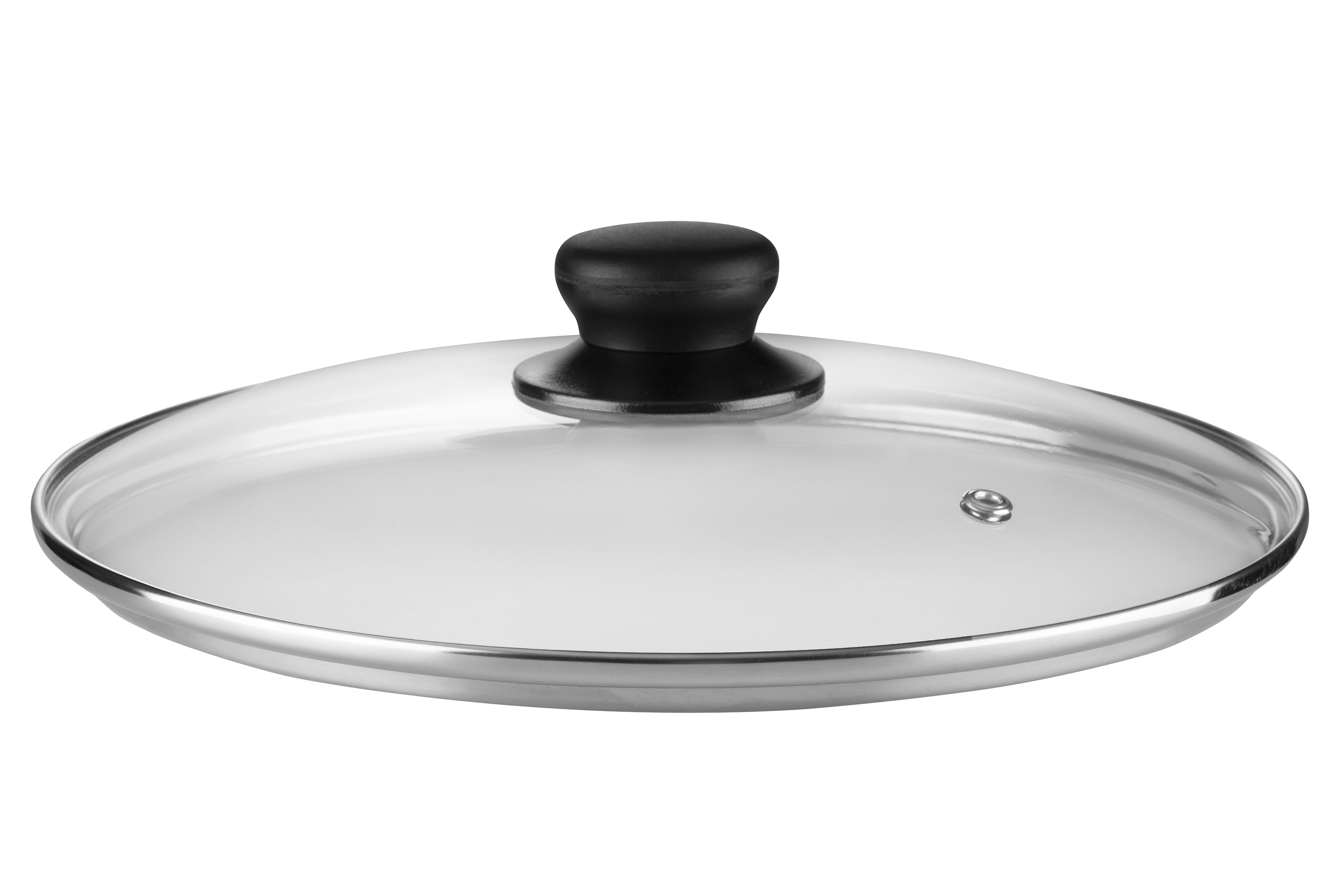 Кришка Ardesto Gemini Gourmet, 24см, термостійке скло, нержавіюча сталь, бакеліт