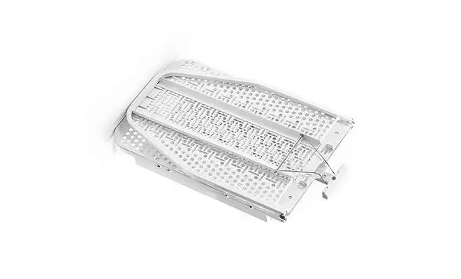 Прасувальна дошка Hafele Ironfix вбудована висувна поворотна без чохла 500 мм 40 кг Білий (568.60.79 - 2