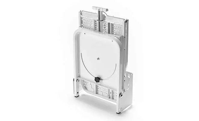 Дошка прасувальна настінна відкидна Ironfix білий чохол сірі смуги 56866700 - 2