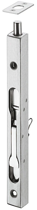 Шпінгалет дверний Hafele 911.62.184  20x450 мм Нікель матовий
