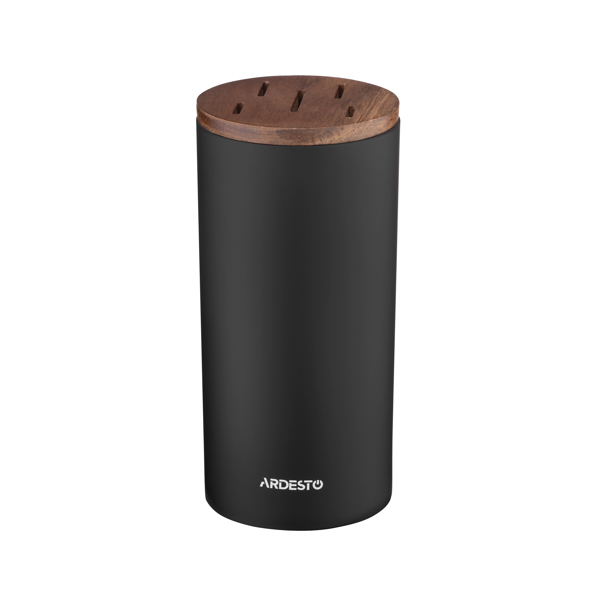 Набір ножів з блоком Ardesto Gemini, 6 предметів, нержавіюча сталь, пластик, чорний - 3