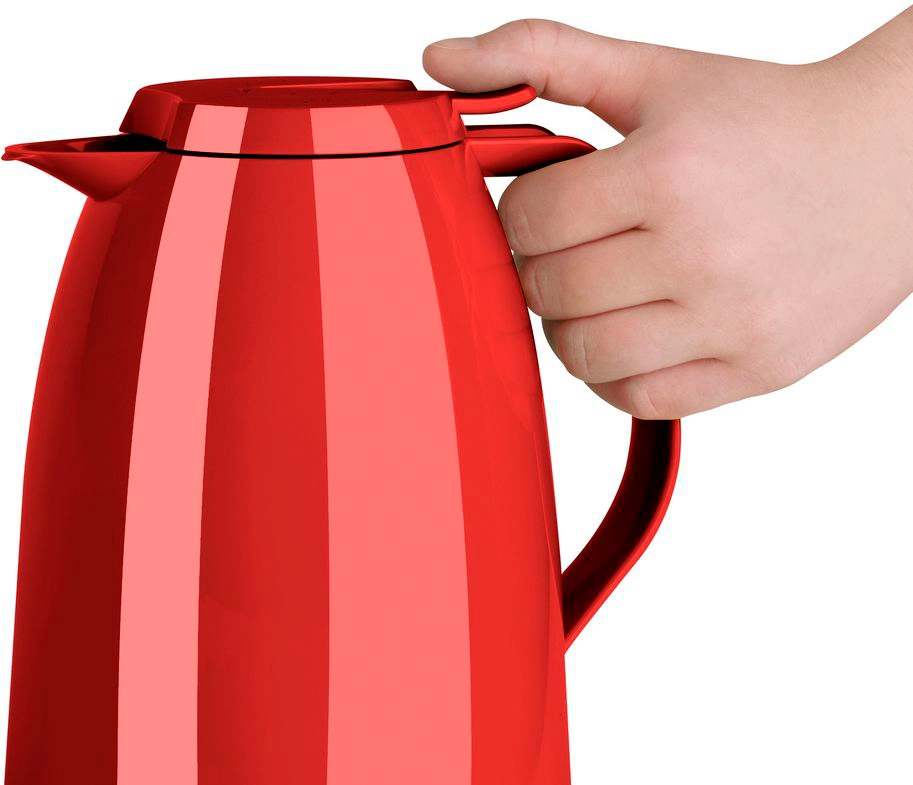 Термоглечик Tefal Mambo, 1500мл, t хол. 24г, гар.12г, пластик+скло, червоний - 2