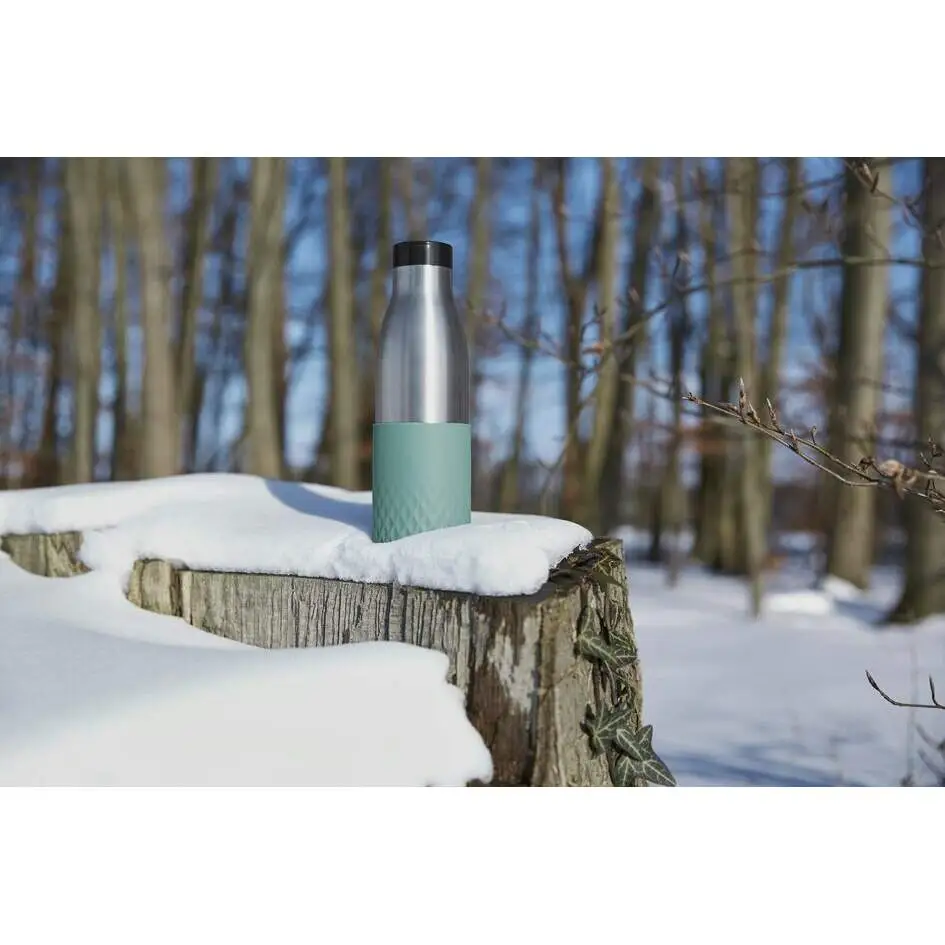 Термопляшка Tefal Bludrop, 500мл, нержавіюча сталь, пластик, зелений - 2