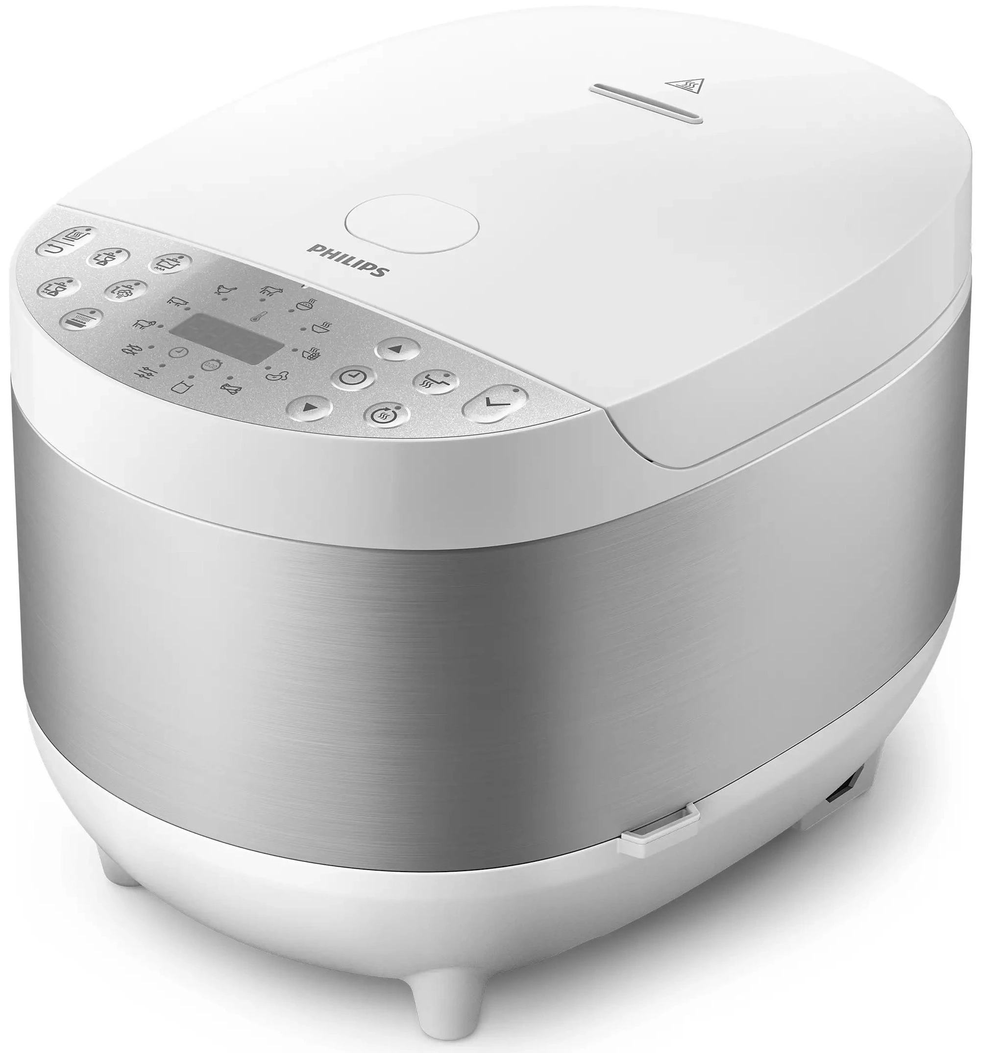 Мультиварка Philips All-in-One, 980Вт, чаша-5л, електронне керув., пластик, білий