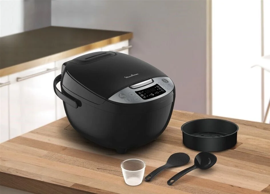 Мультиварка Moulinex SimplyCook, 750Вт, чаша-4л, сенсорне керув., пластик, чорний - 2