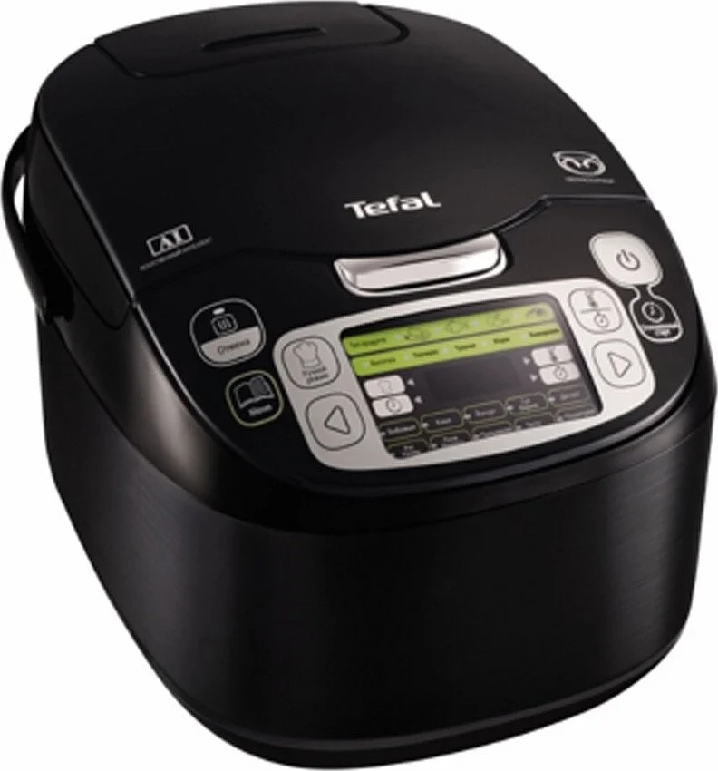 Мультиварка Tefal Fuzzy Logic, 750Вт, чаша-5л, електронне керув., пластик, чорний - 4