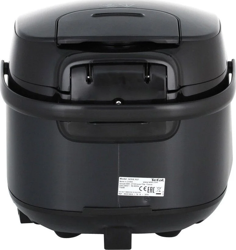 Мультиварка Tefal Fuzzy Logic, 750Вт, чаша-5л, електронне керув., пластик, чорний - 5