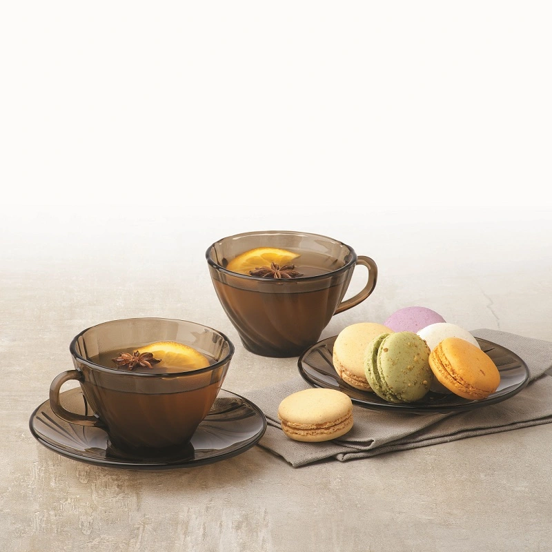 Чашка Duralex Beau Rivage Creole, 180мл, скло, коричнево-світлий - 2