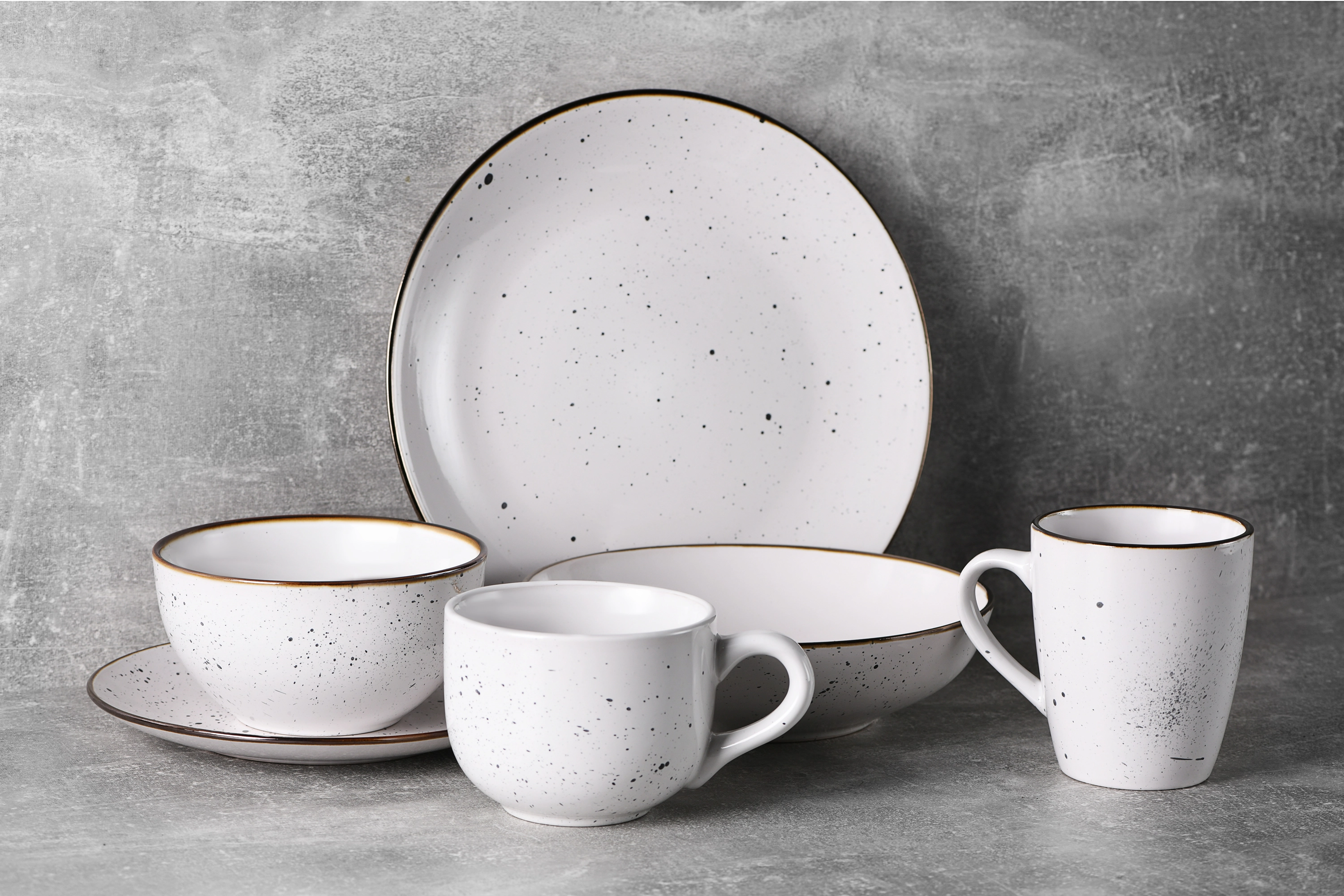 Чашка Ardesto Bagheria Bright white, 360мл, кераміка, білий - 2