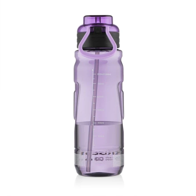 Пляшка для води Ardesto Sport 1000мл, пластик, фіолетовий - 2
