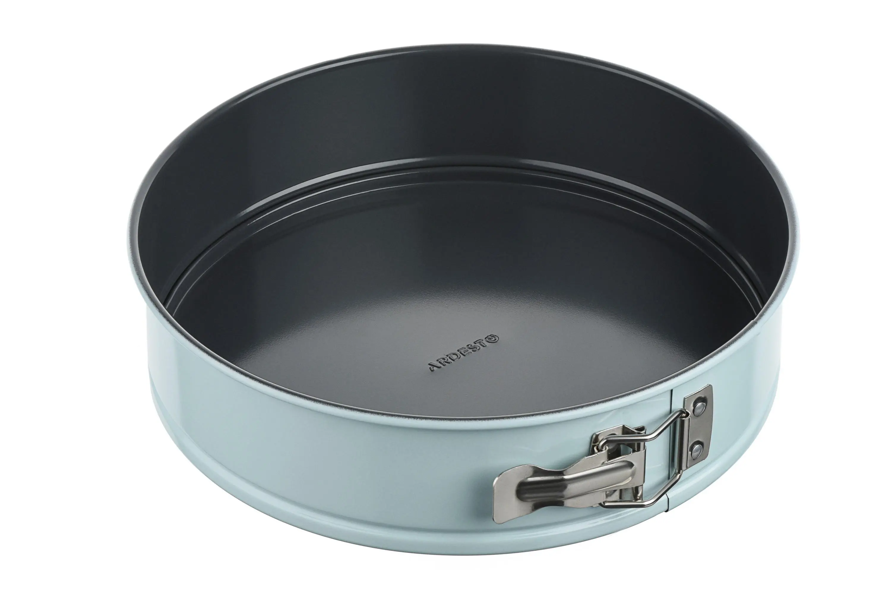Форма для випікання Ardesto Tasty baking, 24х6,5см, вуглецева сталь, роз'ємна, кругла, сіро-блакитни