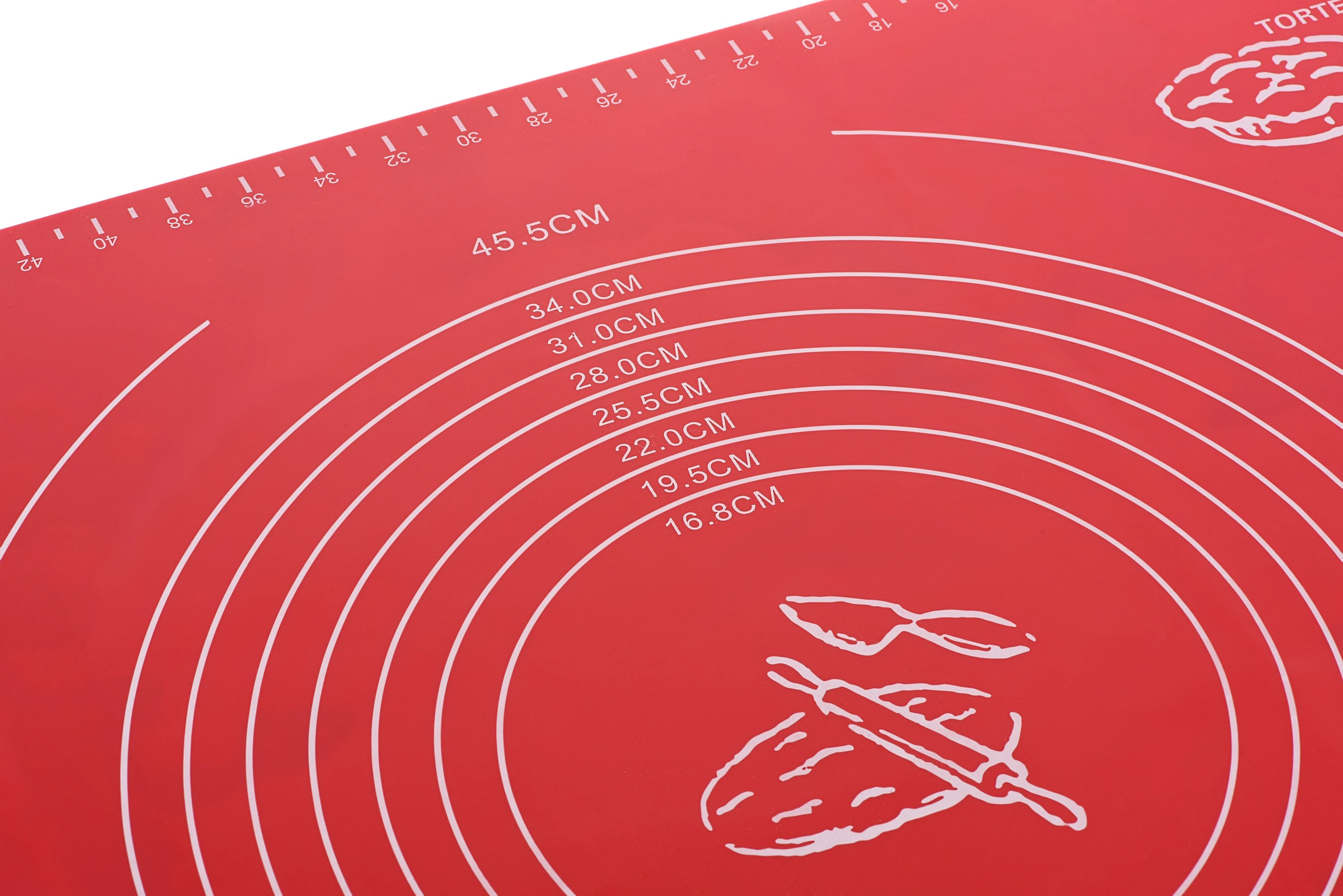 Килимок для випікання Ardesto Golden Brown, 50х60см, силікон, червоний - 2