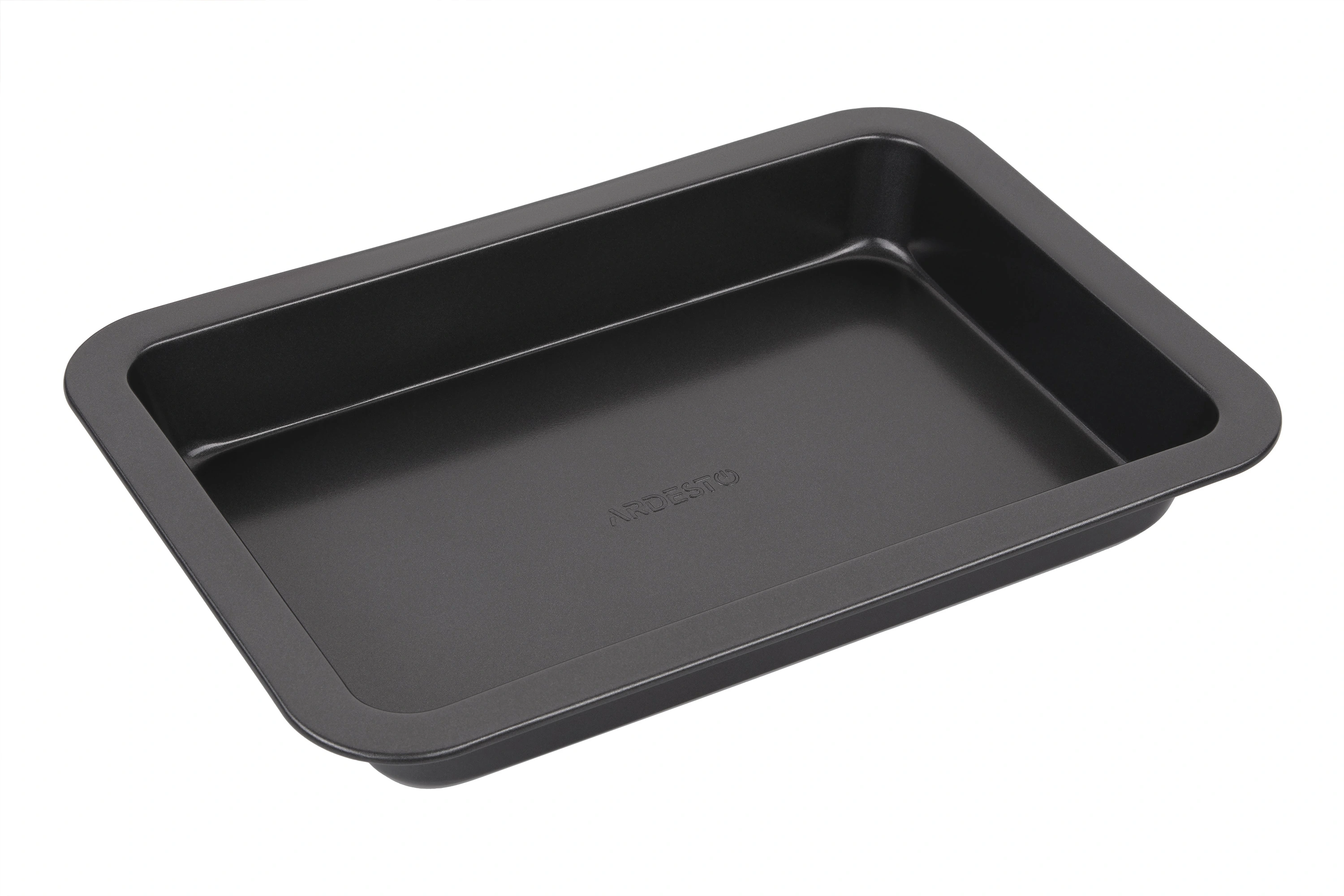 Форма для випікання Ardesto Gemini, 34.5x24x4.5см, вуглецева сталь, прямокутна, сірий