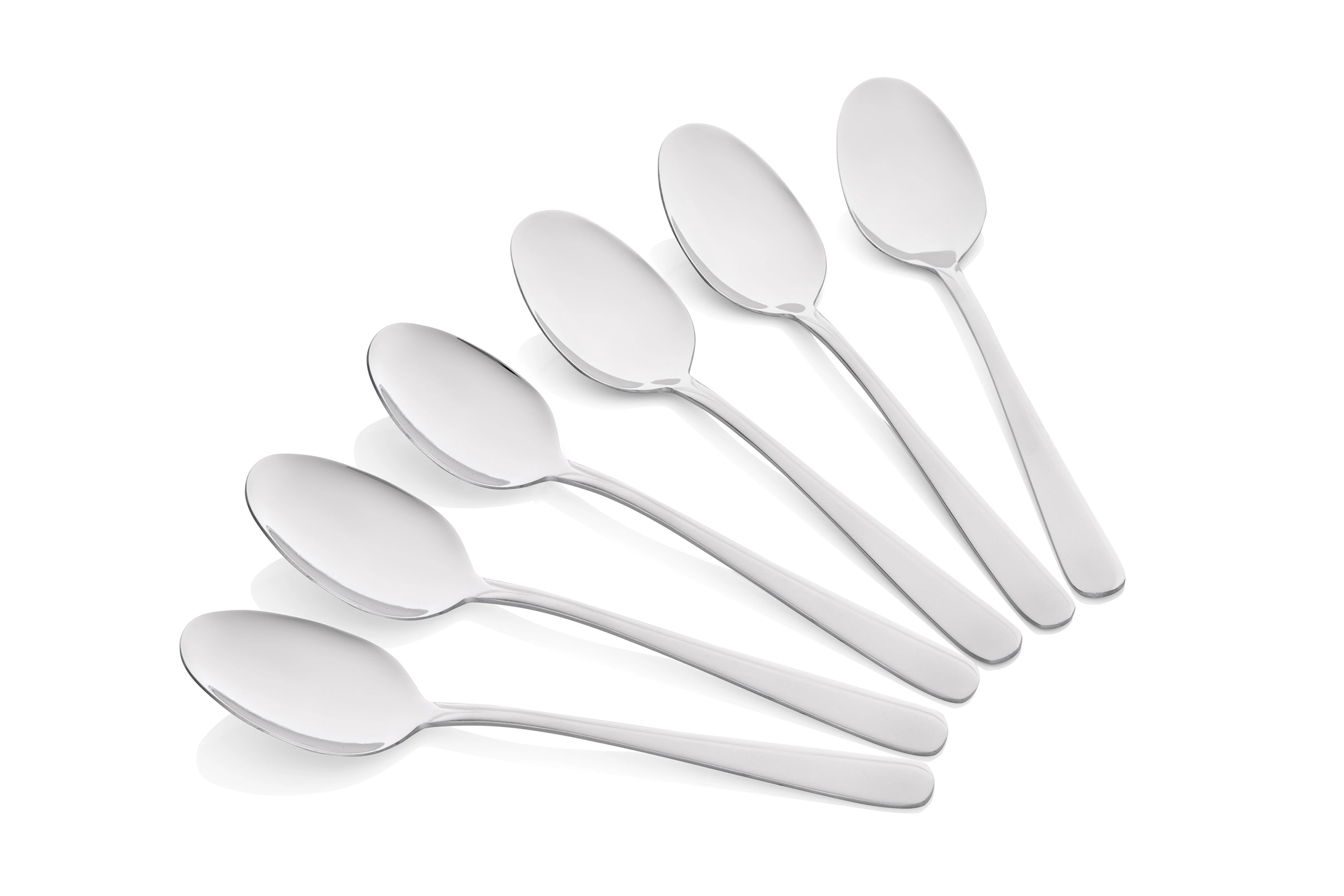 Набір чайних ложок Ardesto Black Mars Zenith, 6 приборів, нержавіюча сталь