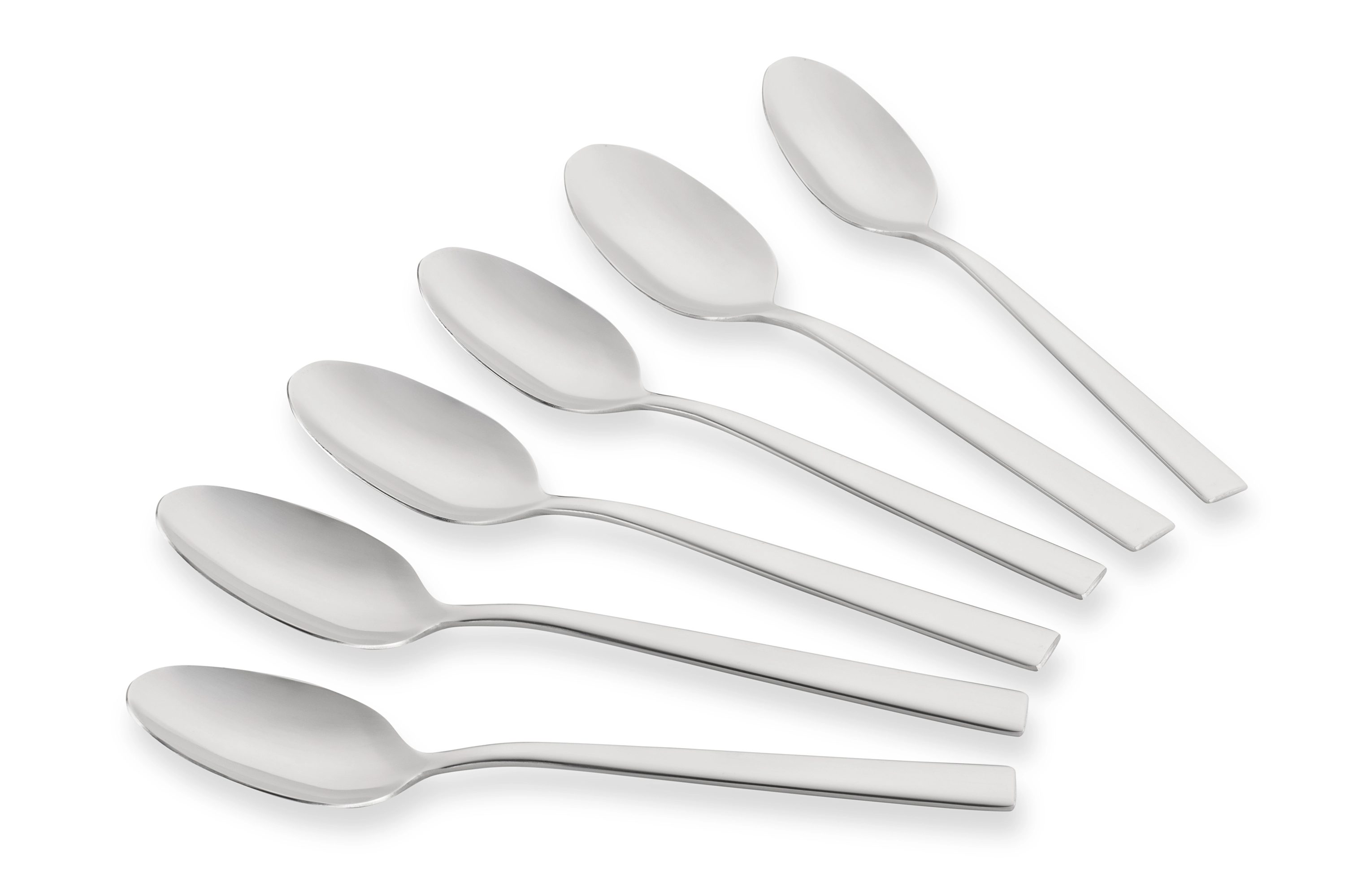 Набір столових ложок Ardesto Black Mars Vanessa, 6 приборів, нержавіюча сталь