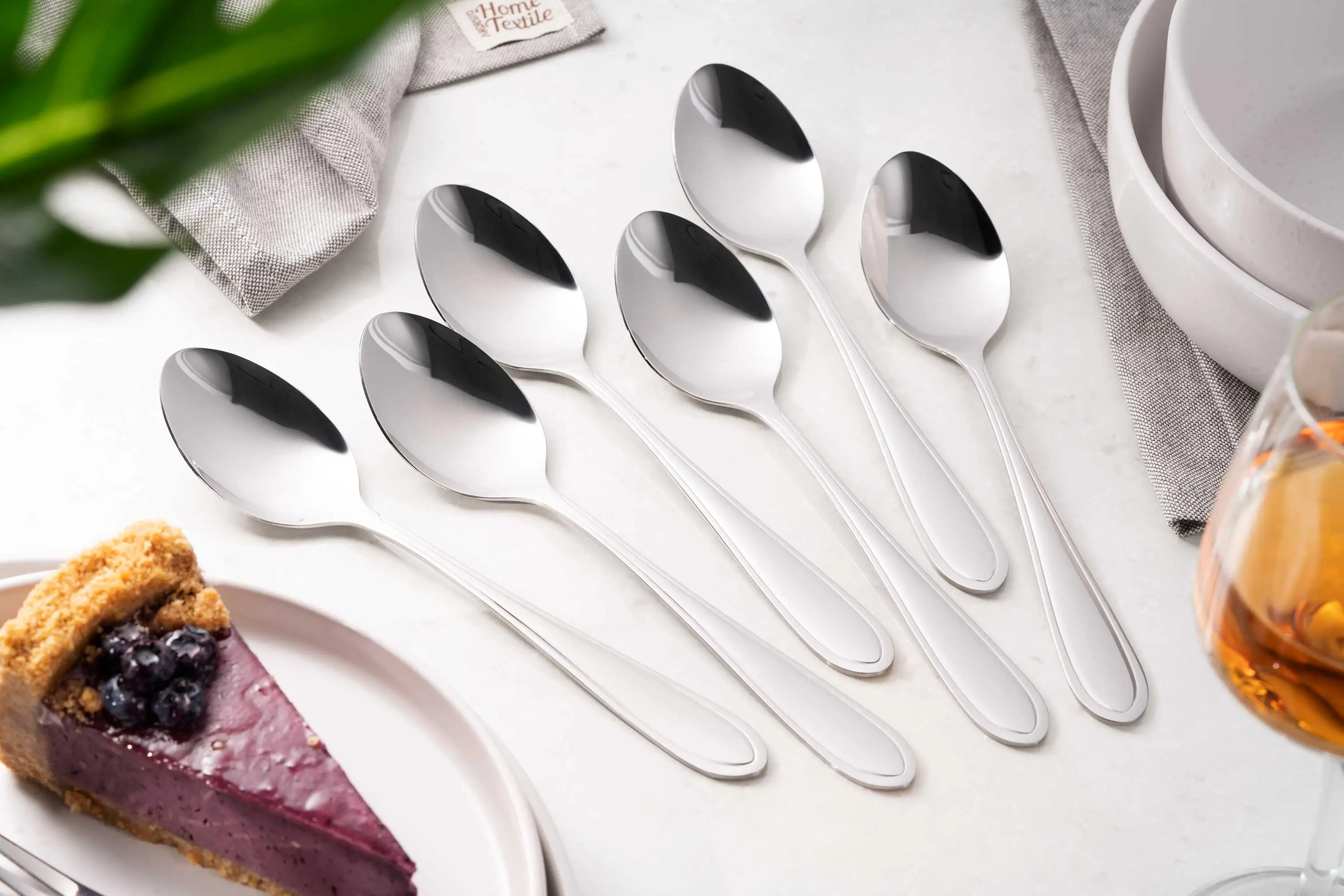 Набір столових ложок Ardesto Gemini Venice, 6 приборів, нержавіюча сталь - 2