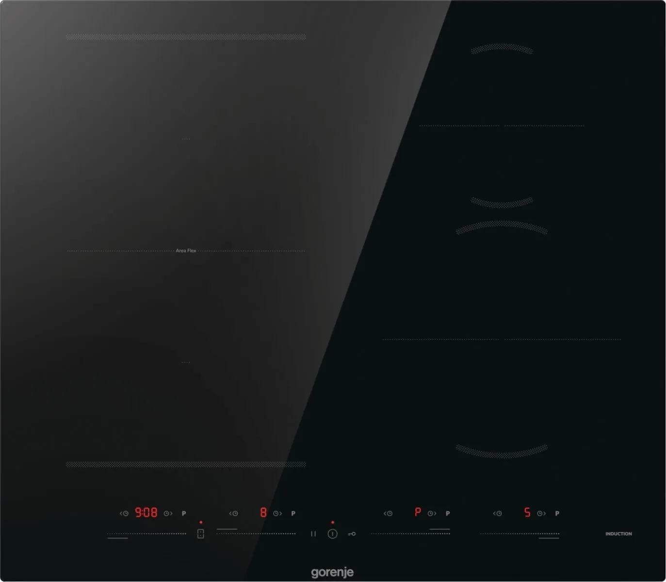 Варочная поверхность Gorenje индукционная, 60см, PowerBoost, TouchControl, увеличенная площадь приготовления, - 3