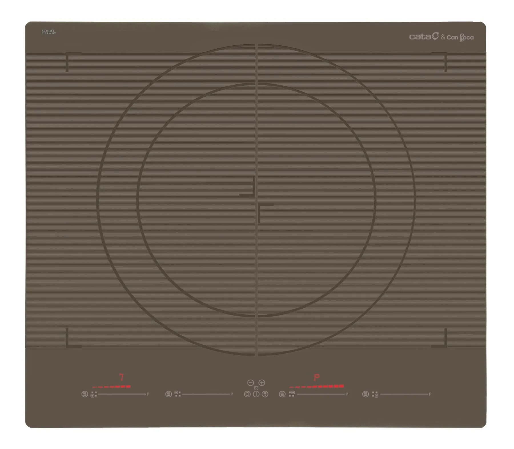 Варочная поверхность Cata индукционная, 60см, Giga 600, серый